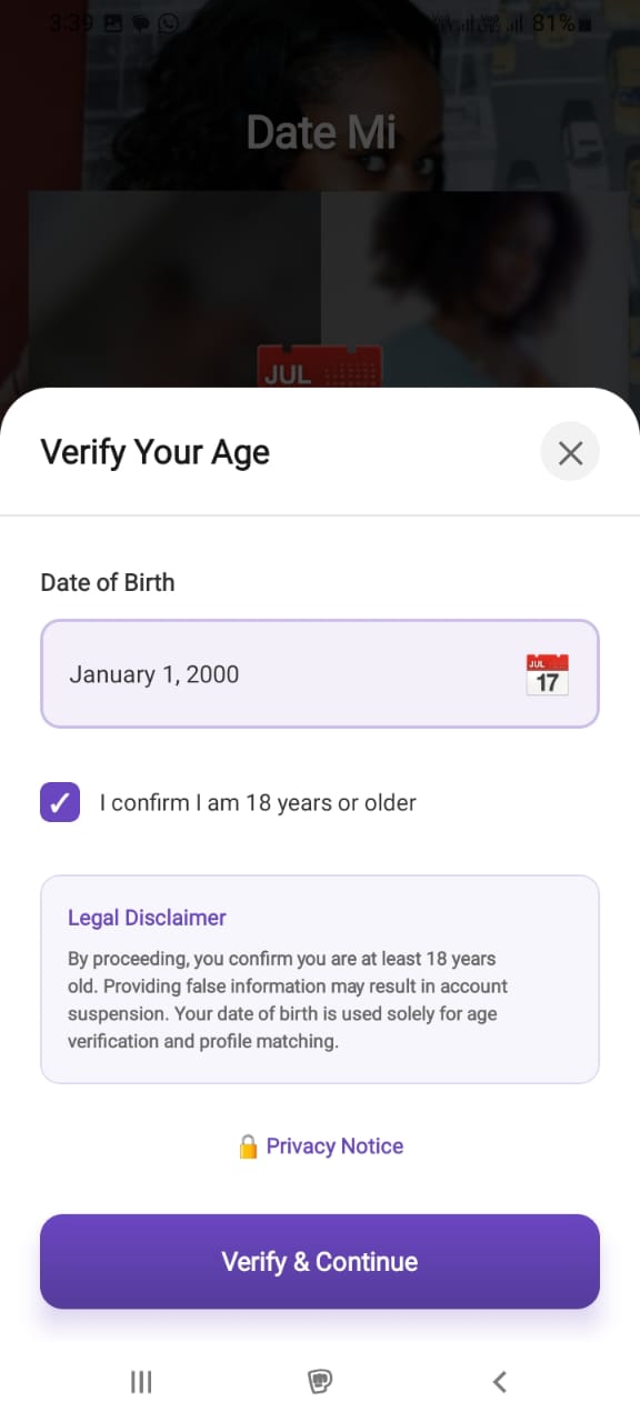 Secure verification flow